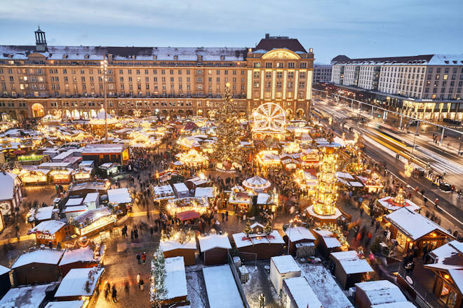 Impressionen vom Dresdner Striezelmarkt