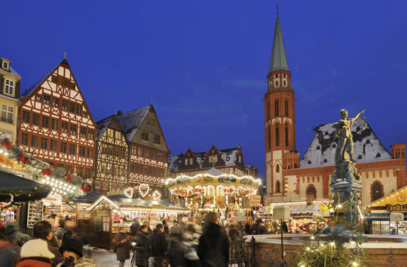 Der Frankfurter Weihnachtsmarkt gehört zu den bedeutendsten und schönsten in Deutschland.