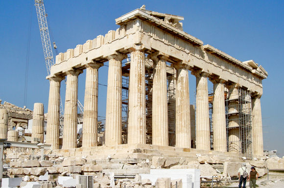 Auch im Land der Akropolis wird Weihnachten gefeiert.