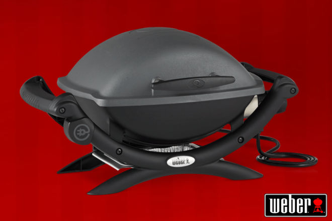 Hinter dem ersten Türchen unseres Advents-Shopping.de Adventskalender Gewinnspiels verbirgt sich der Weber Elektrogrill Q 1400 im Wert von 369 Euro