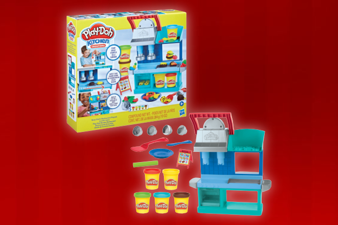 Hinter dem 13. Türchen unseres Adventskalender Gewinnspiels haben sie heute die Chance, das Bunte Restaurant von Play-Doh zu gewinnen.