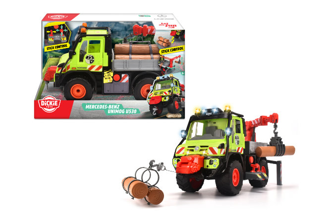 Gewinnen Sie hinter dem 22. Türchen unseres Adventskalender Gewinnspiels heute einen von 2 Dickie Toys Unimog 530.