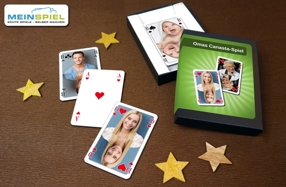 Individuelle Kartenspiele gibt es bei www.MeinSpiel.de
