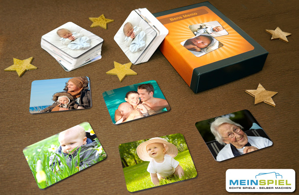 Individuelle Memo-Spiele gibt es bei www.MeinSpiel.de