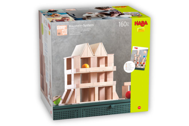 Das Bausteinsystem wurde beim Deutschen Spielzeugpreis 2021 Sieger in der Kategorie "Für Künstler und Baumeister".