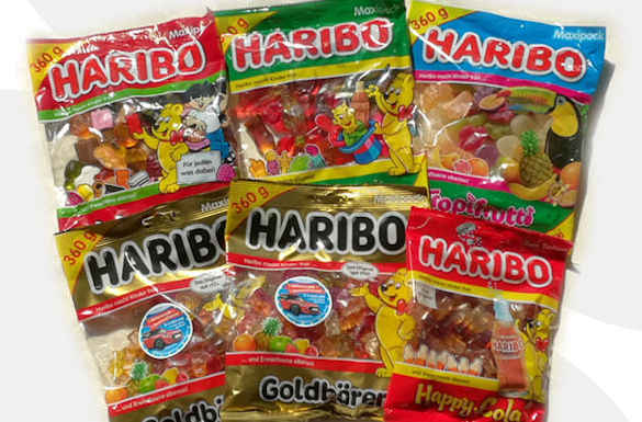 Dieses HARIBO Paket wird bei Feste & Märkte am 3. Augustwochenende verlost.
