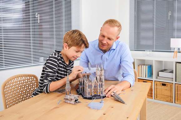 Bastelspaß für kleine und große Tüftler: Mit 3D-Puzzles die wichtigsten Sehenswürdigkeiten der Welt nachbauen.