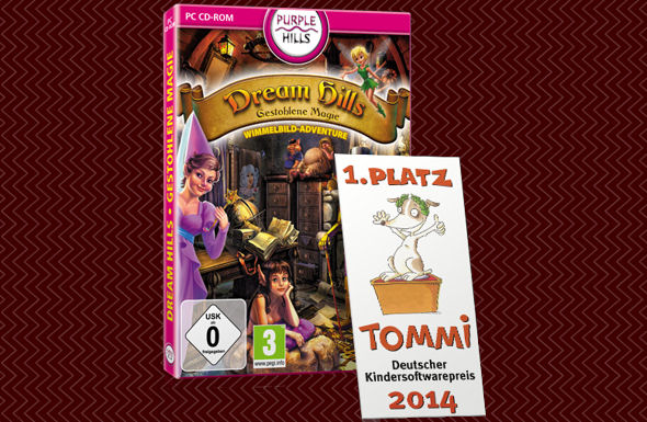 Dream Hills ist ein Wimmelbildspiel, welches 2014 den ersten Platz beim Kindersoftwarepreis Tommi in der Kategorie PC-Spiele belegt hat.